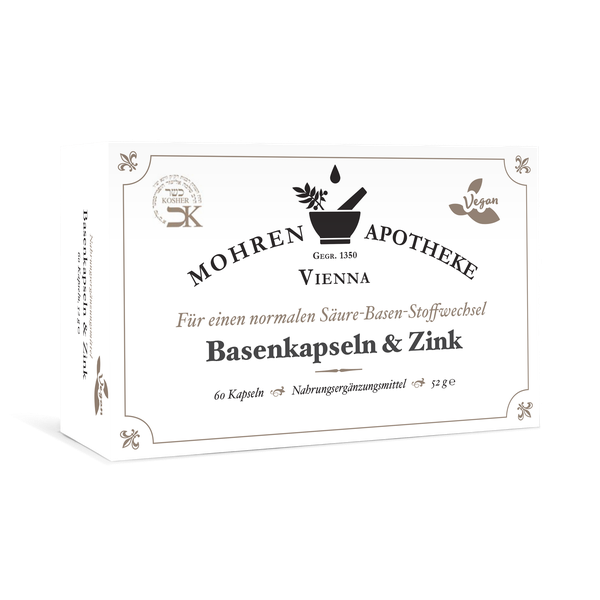 Basenkapseln & Zink 60 Kapseln